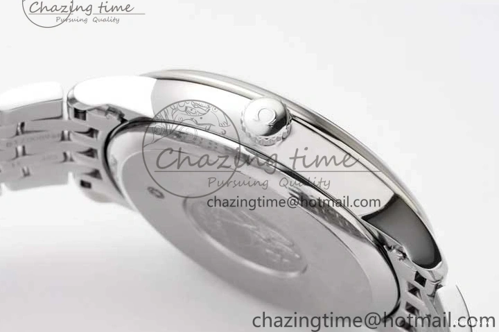 0429 De Ville SS DIWF 1:1 Best Edition Light Blue Dial SS Markers on SS Bracelet MIYOTA TopPick 7850